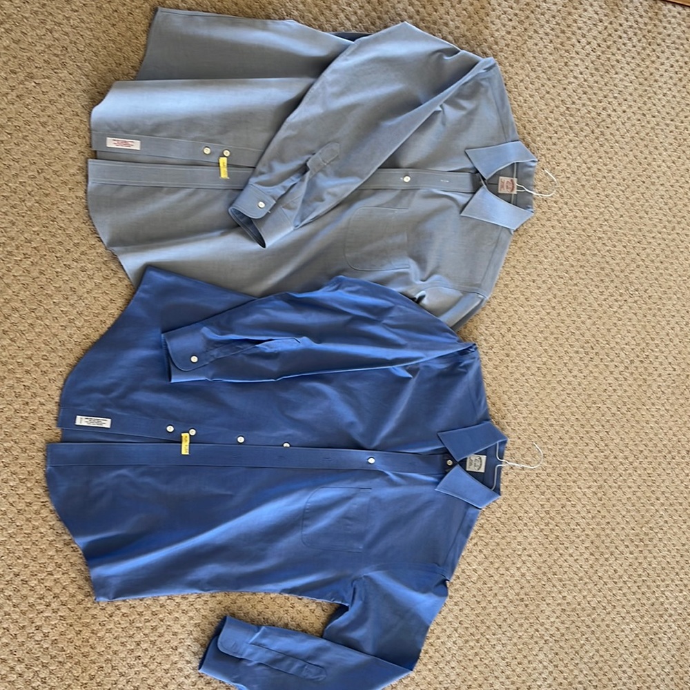 Brooks brothers no iron button down shirts